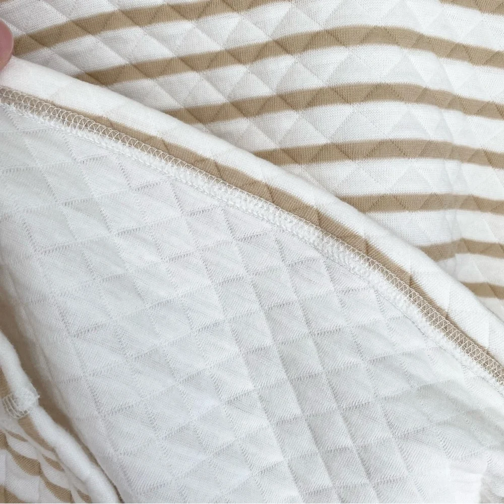 J. Crew Reversible Quilted Pullover